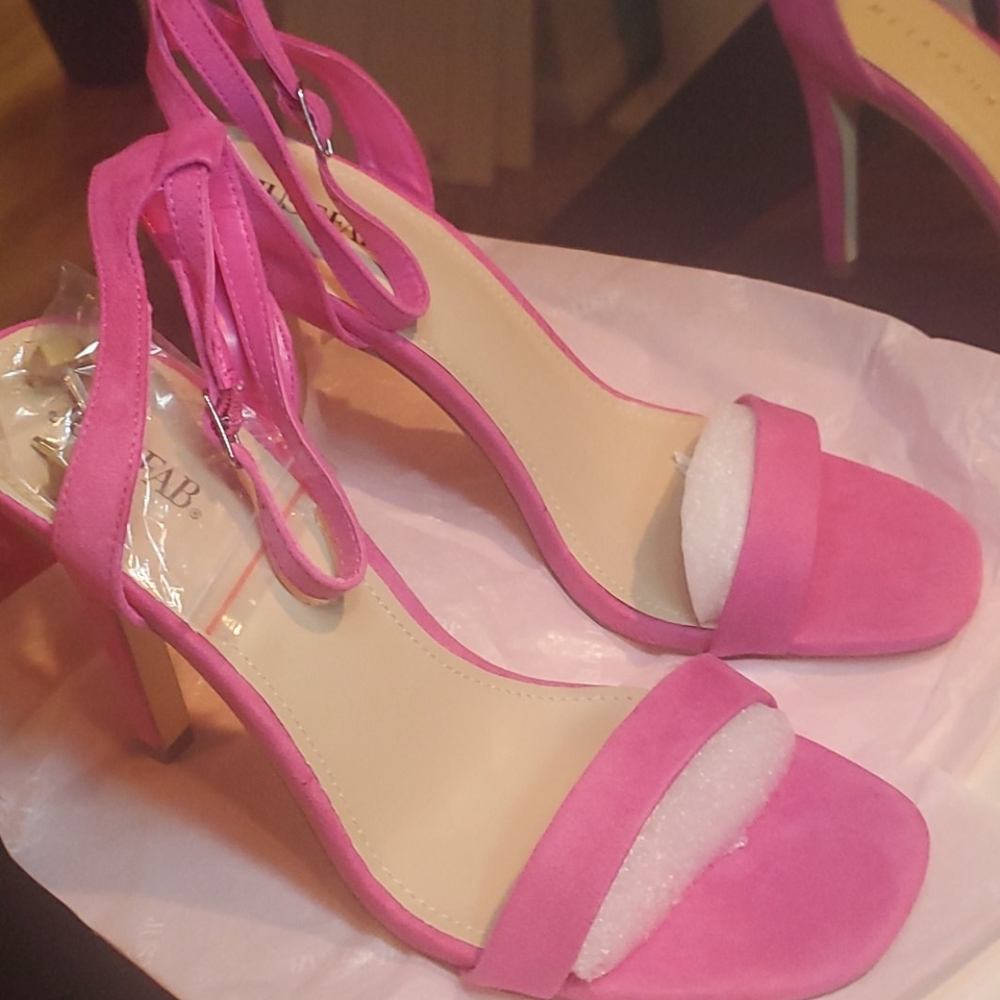 JustFab Pink Strappy